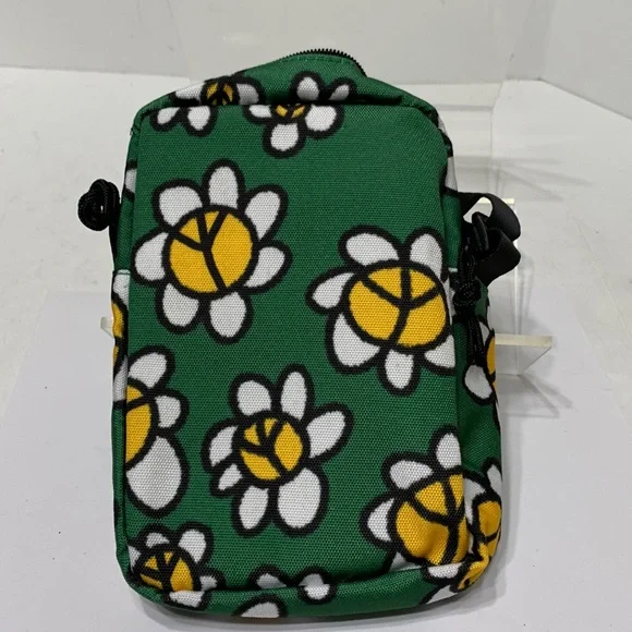 Green canvas crossbody NEW - Picture 5 of 11